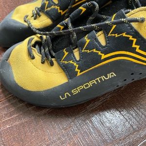 La Sportiva rock climbing shoes